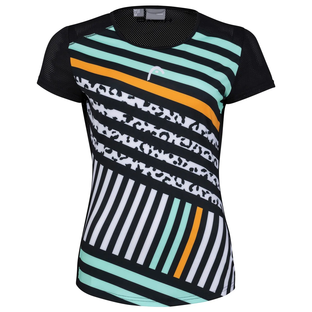 Head Sammy T-shirt W - black/print vision
